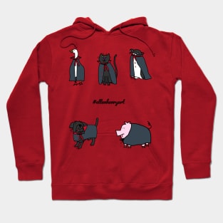 Halloween Vampire Horror Cute Animals Sticker Pack Hoodie